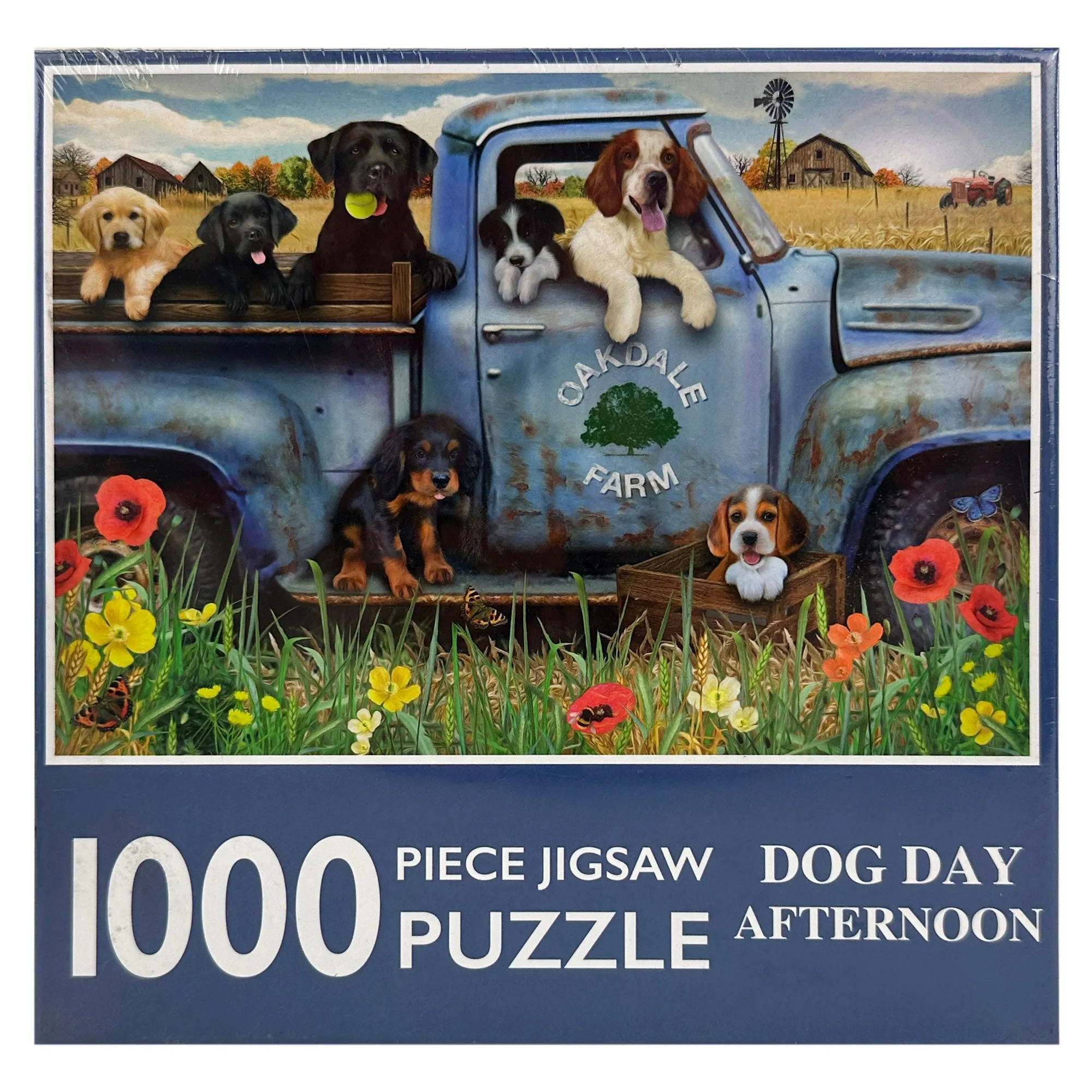 1000-Piece Jigsaw Puzzle, Dog Day Afternoon