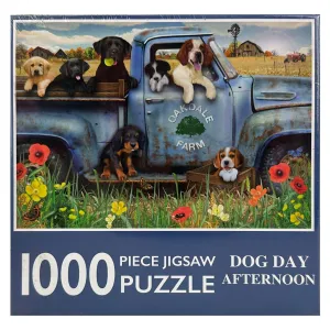 1000-Piece Jigsaw Puzzle, Dog Day Afternoon