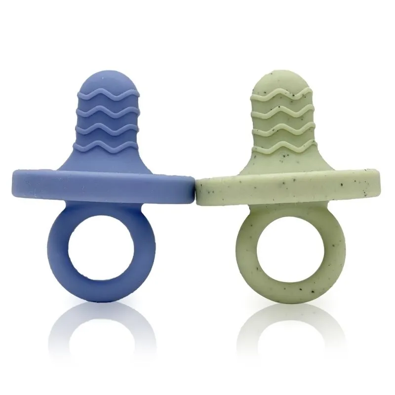 2 Pack Silicone Teethers