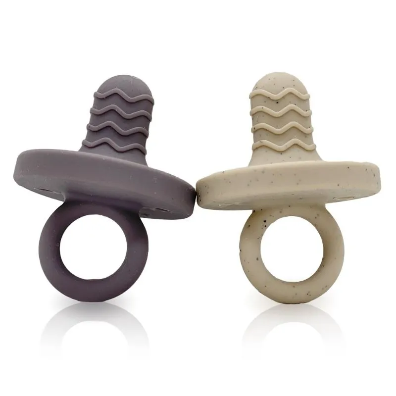 2 Pack Silicone Teethers