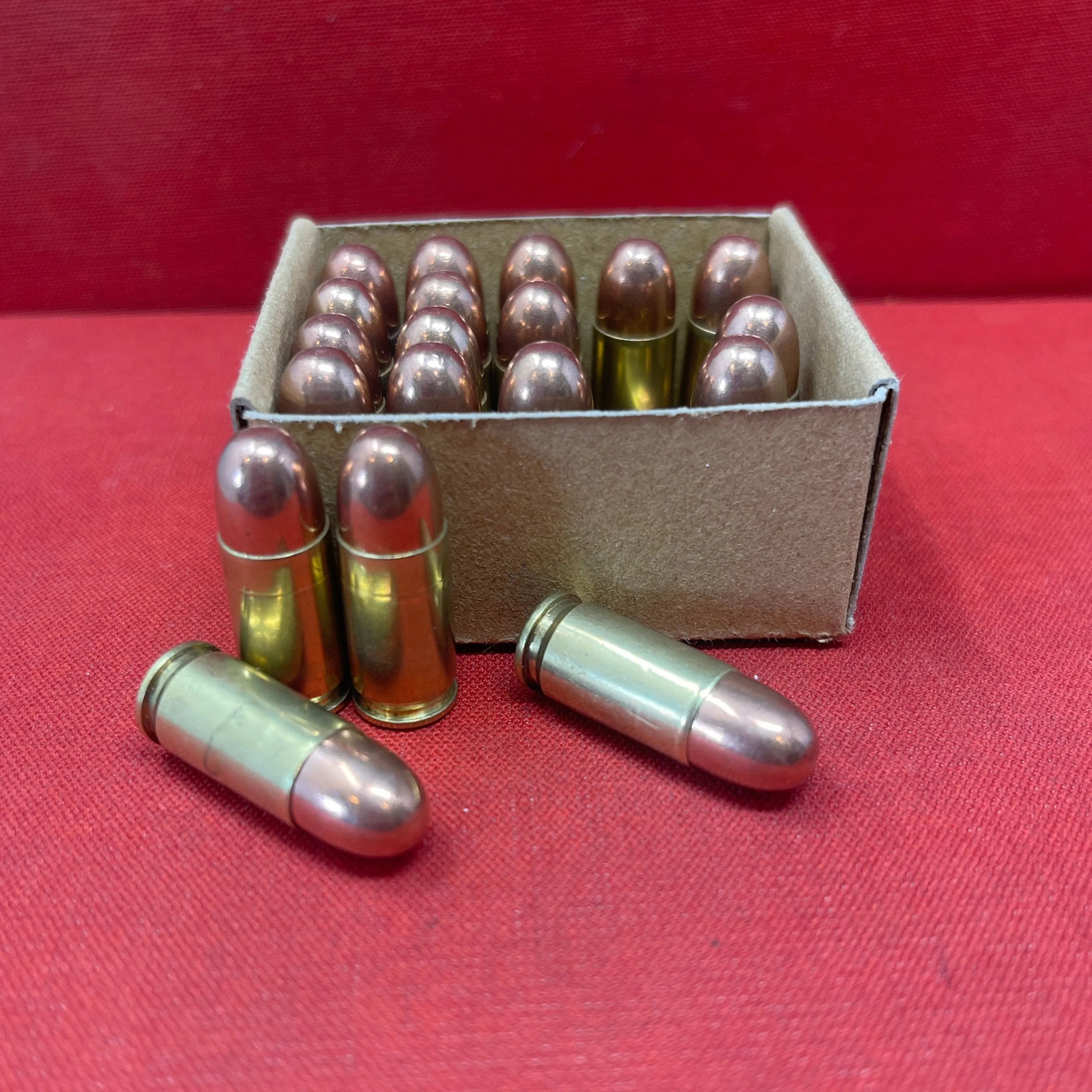 20 x British 9mm FMJ INERT Rounds in WW2 British Reproduction packet