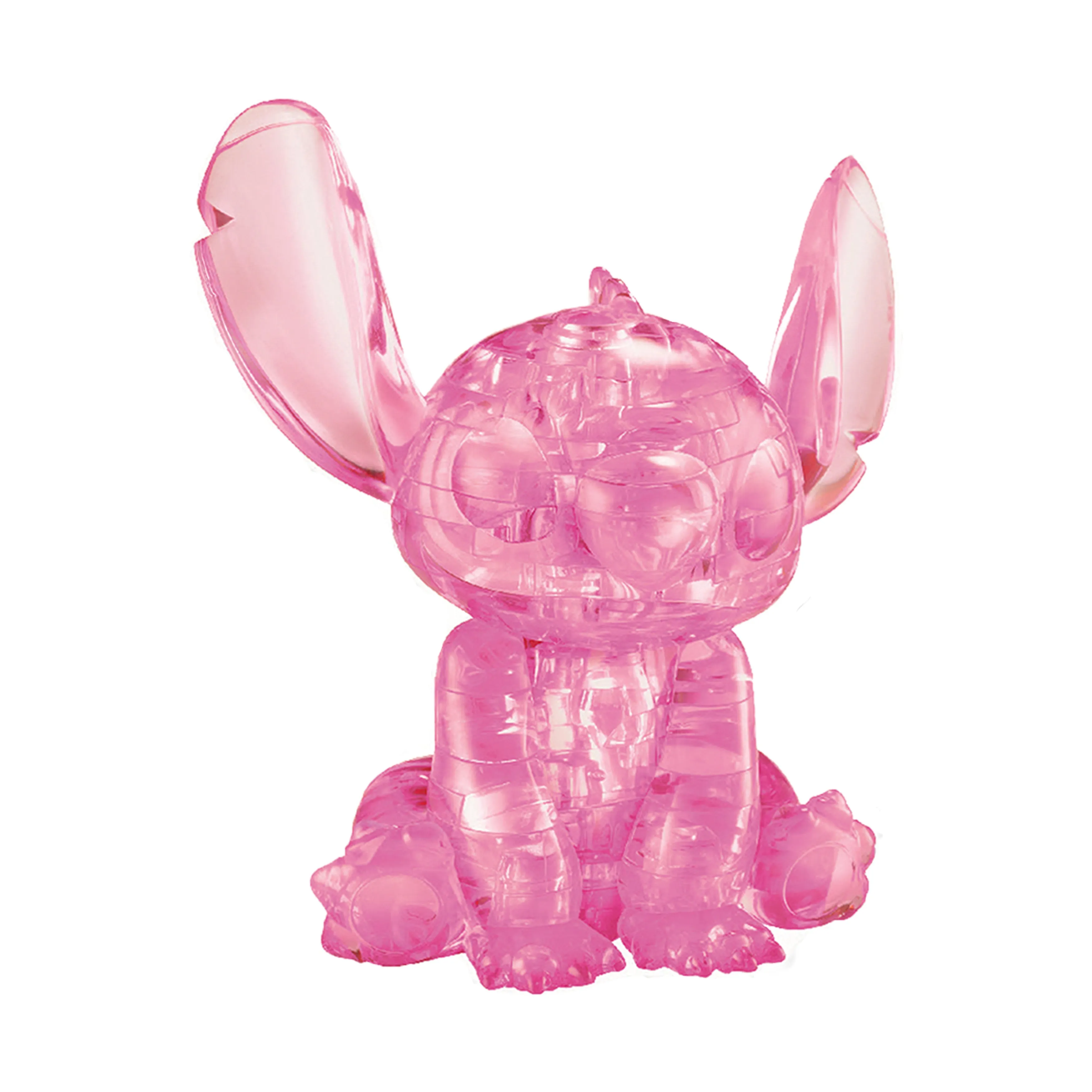 3D Crystal Puzzle - Disney Stitch (Pink): 43 Pcs