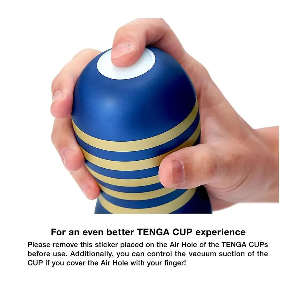 6-inch Tenga Premium Realistic Feel White Strong Vacuum Cup