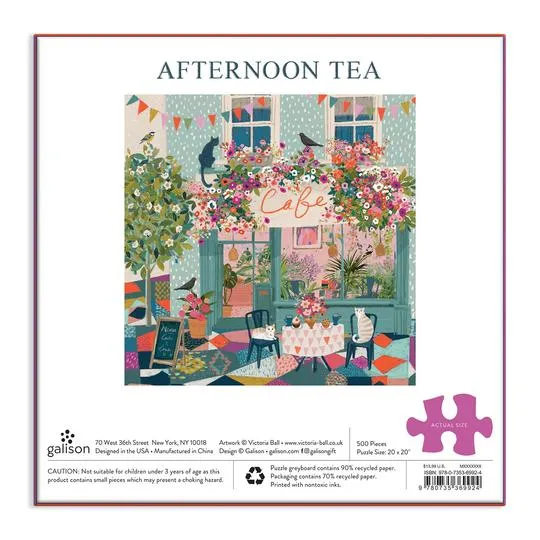 Afternoon Tea 500 Piece Puzzle - Quick Ship