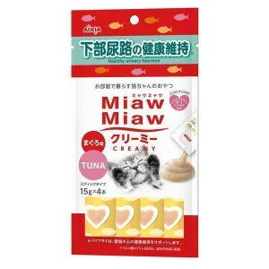 Aixia Miaw Miaw Creamy Tuna - Healthy Urinary Function 15g x 4 (MMCM11)