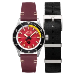 AVI-8 Men's Ramitelli Tuskegee Airmen Meca-Quartz Limited Edition Watch AV-4103-04