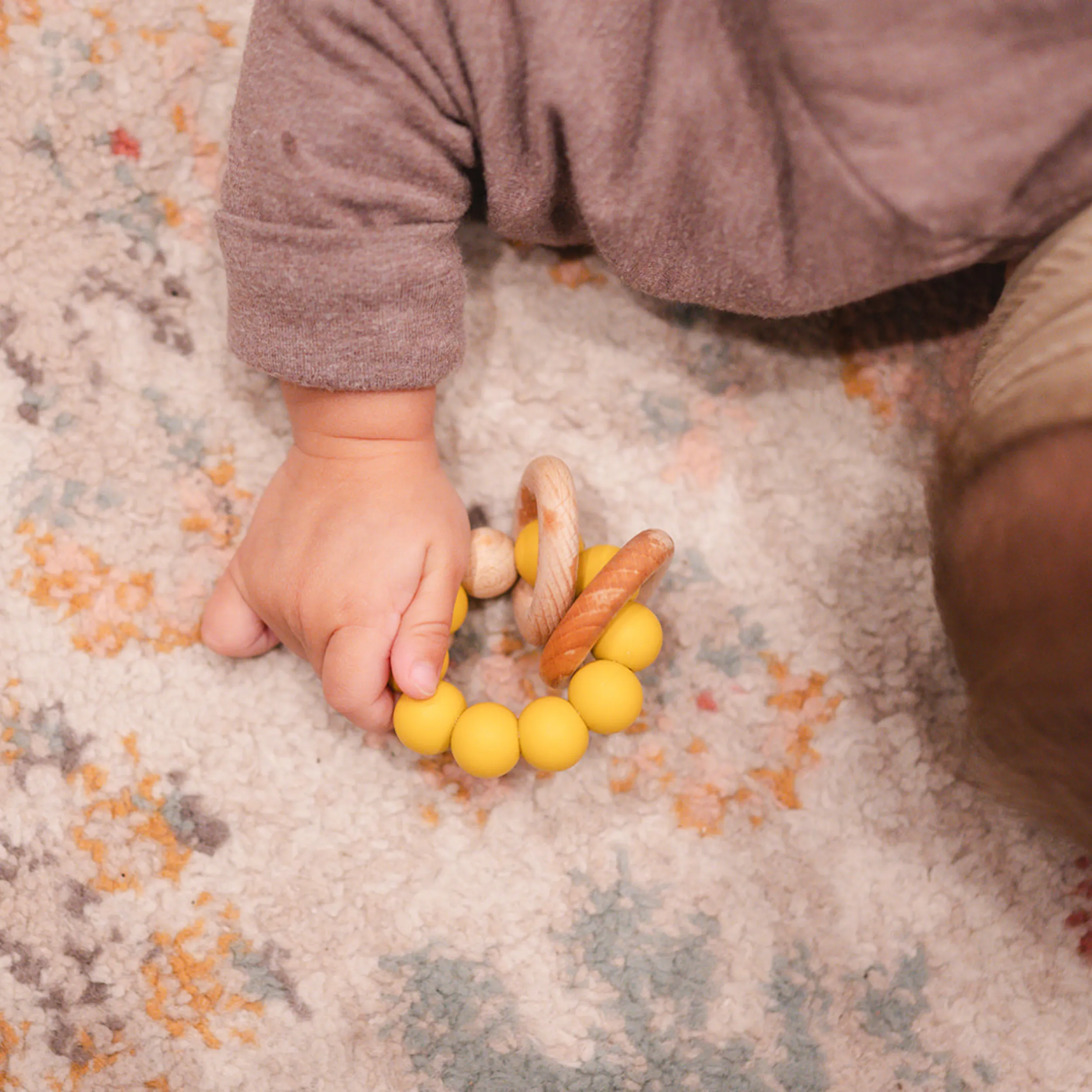 Babeehive Goods Clay Teething Ring