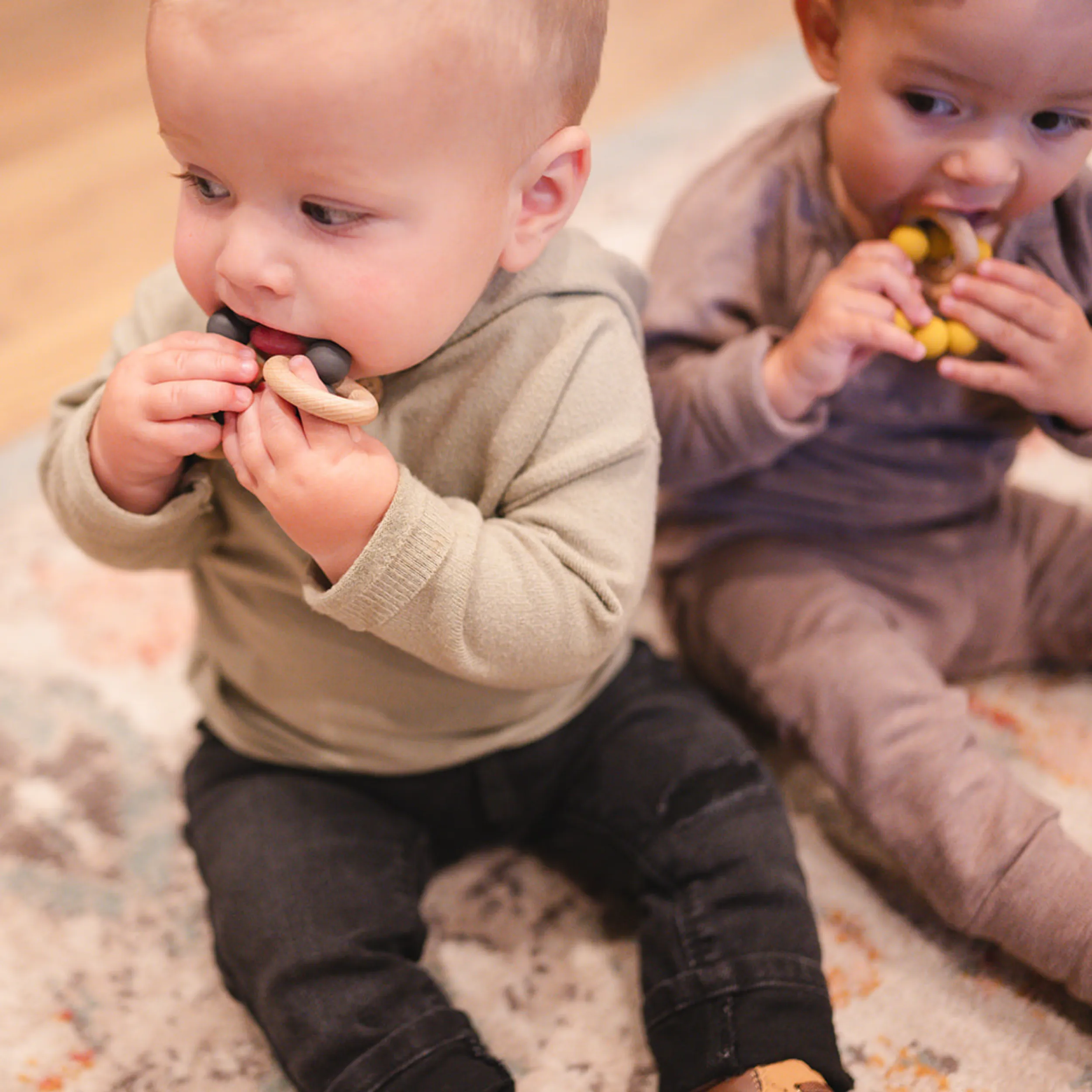 Babeehive Goods Clay Teething Ring