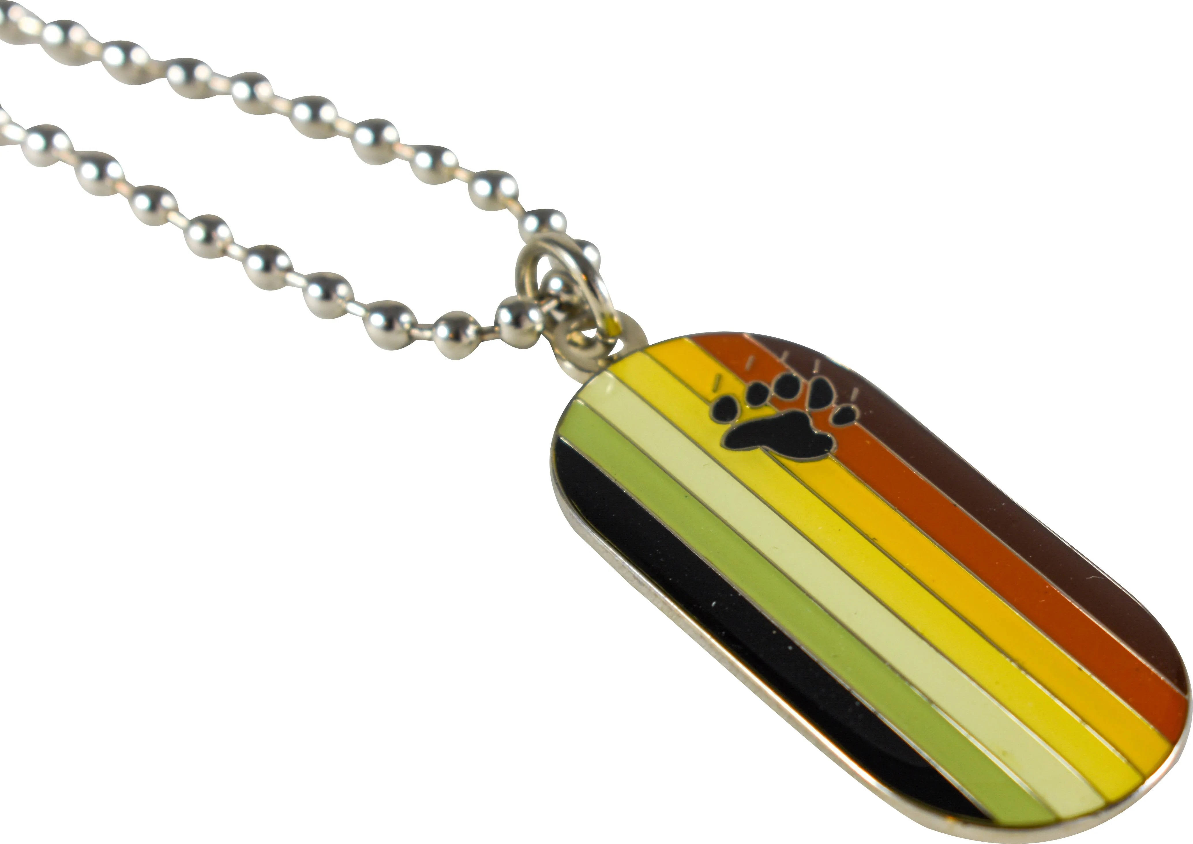 BEAR PRIDE ID TAG Necklace