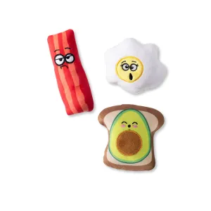 Breakfast Mini Dog Toys (Set of 3)