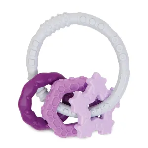 Bumkins Silicone Teething Charms - Purple