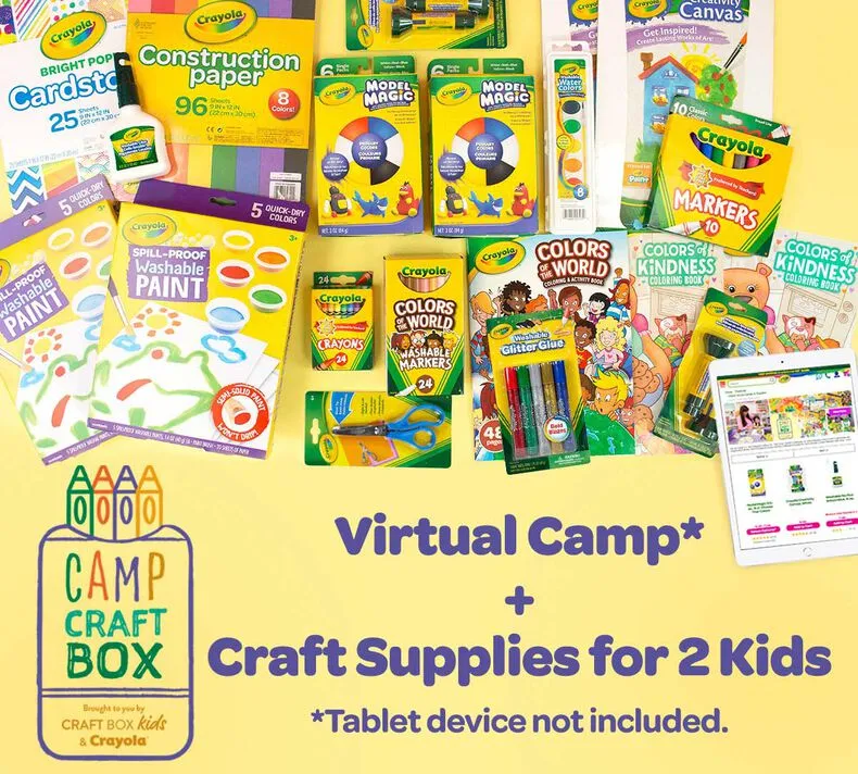 Camp Craft Box Summer Camp for 2 Kids