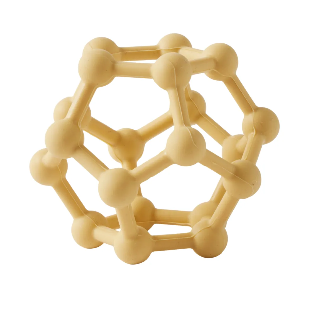 Cedric Silicone Teething Fidget Ball (Lemon)