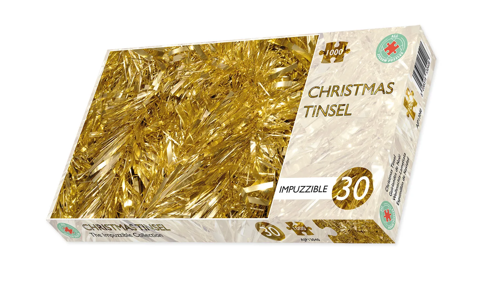 Christmas Tinsel - Impuzzible No 30 - 1000 Piece Jigsaw Puzzle