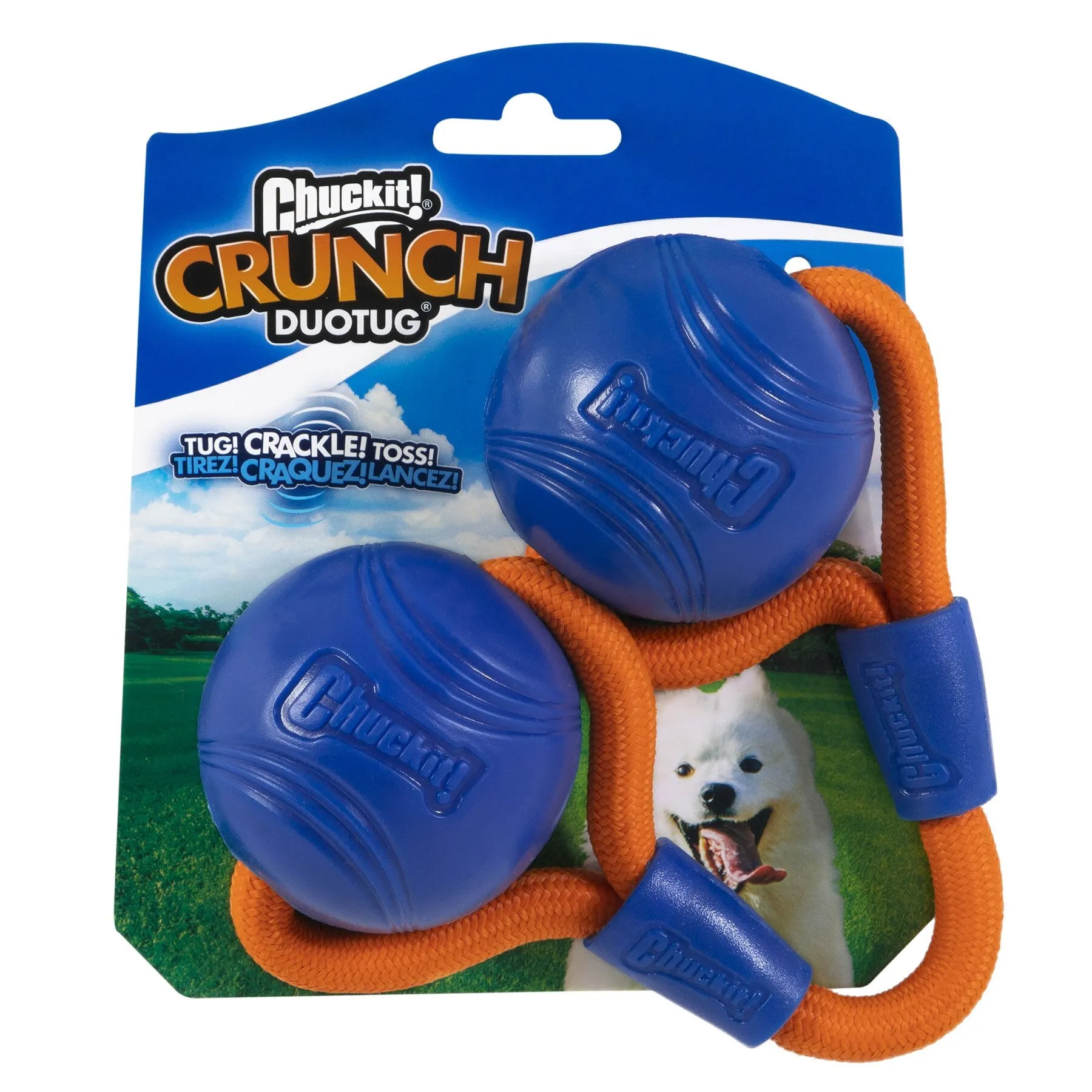 Chuckit! Crunch Duo Tug Dog Toy