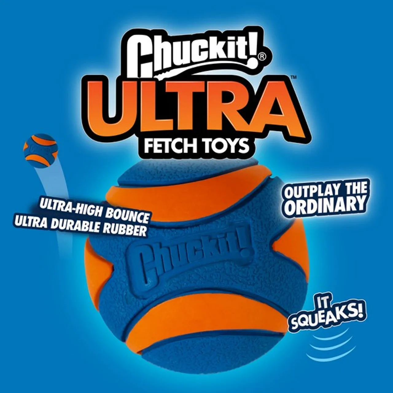 Chuckit! Ultra Squeaker Ball