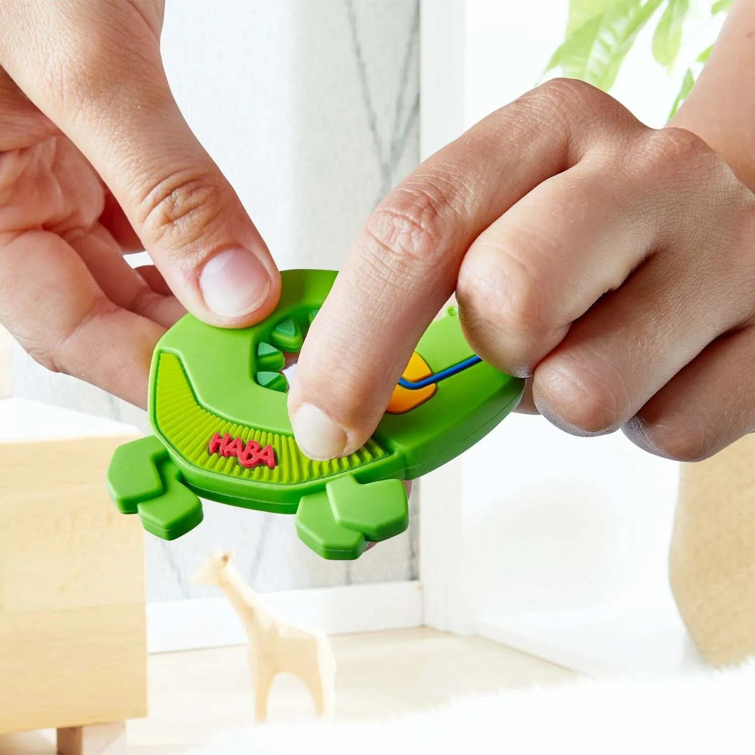 Crocodile Silicone Teething Toy