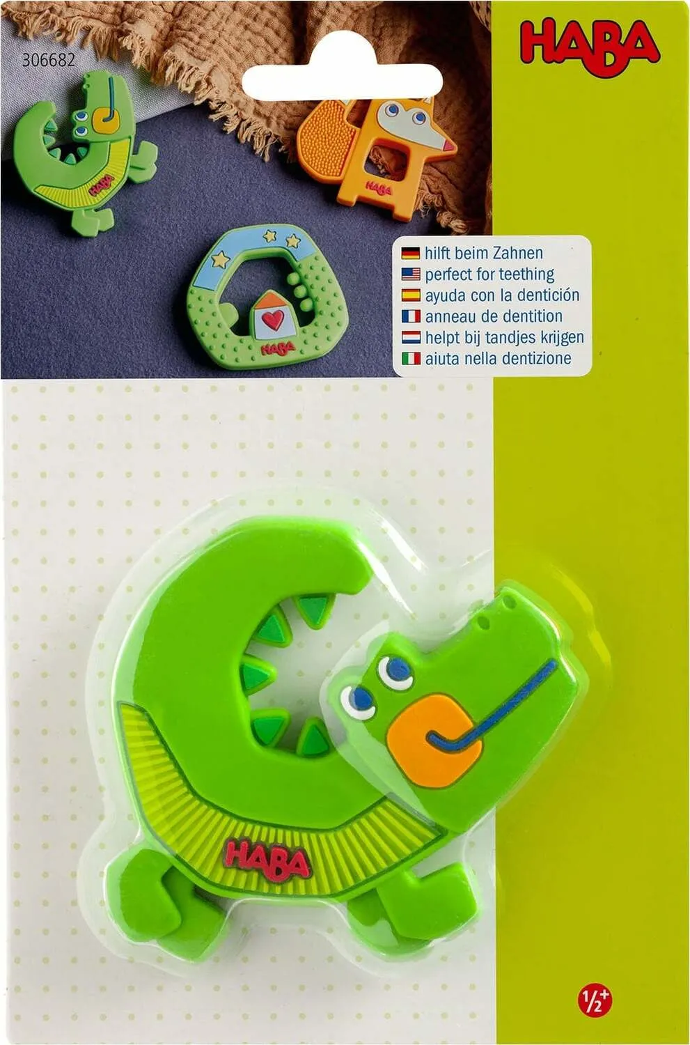 Crocodile Silicone Teething Toy