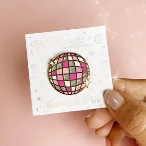 Disco Ball Enamel Pin