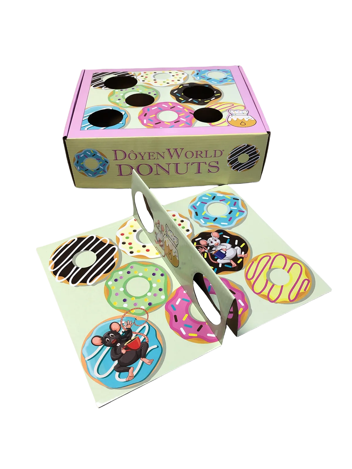 Donut Puzzle Box Cat Toy from DoyenCat