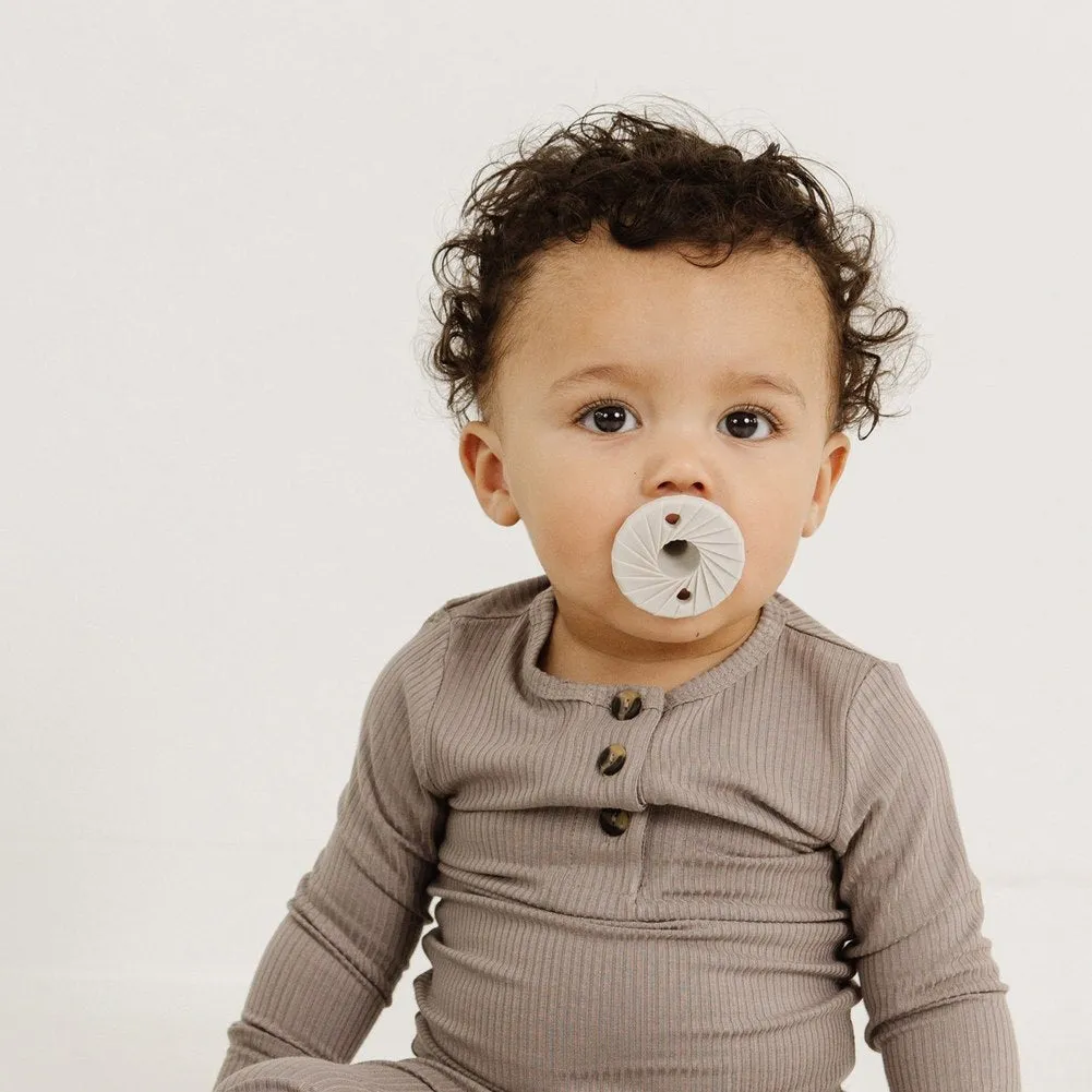 Doodle & Co. Tokyo Pop Pacifier - Navy/Cloud (Stage 1, 0 Months and up)