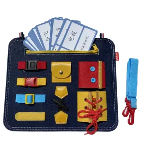 Educational Felt Board Toy for Life Skills Learning