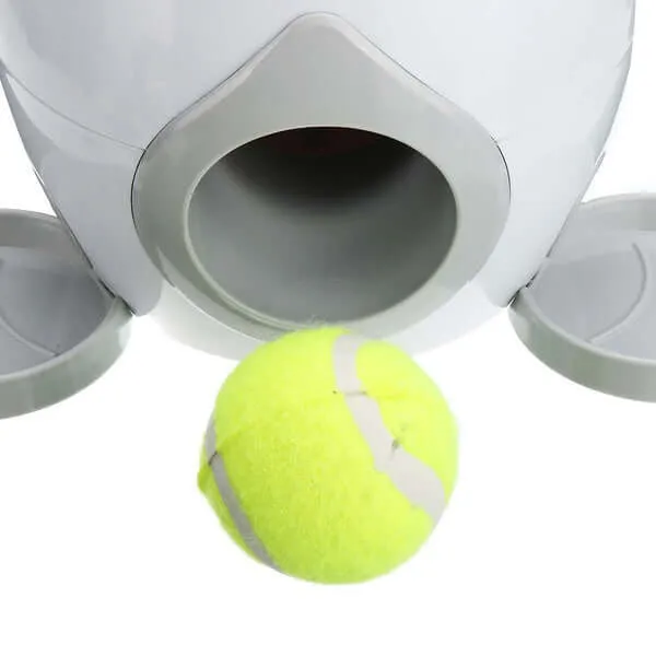 Fetch-N-Treat Dog Toy Tennis Ball Machine Fetch and Treat Toy