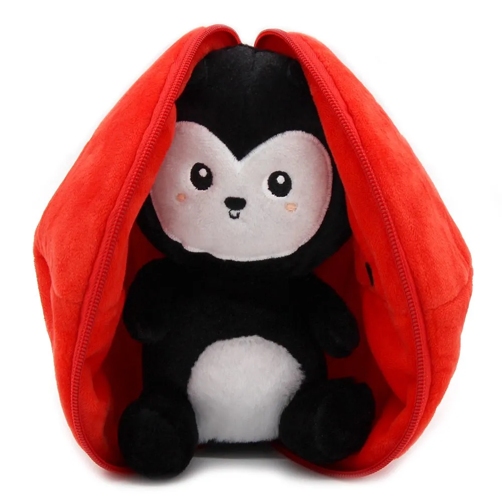 Flipetz Comet the Ladybug/Tomato  2-in-1 Soft Plush Collectable