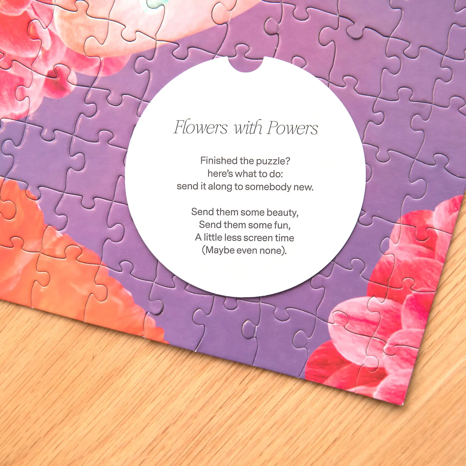 Flowers With Powers Puzzle