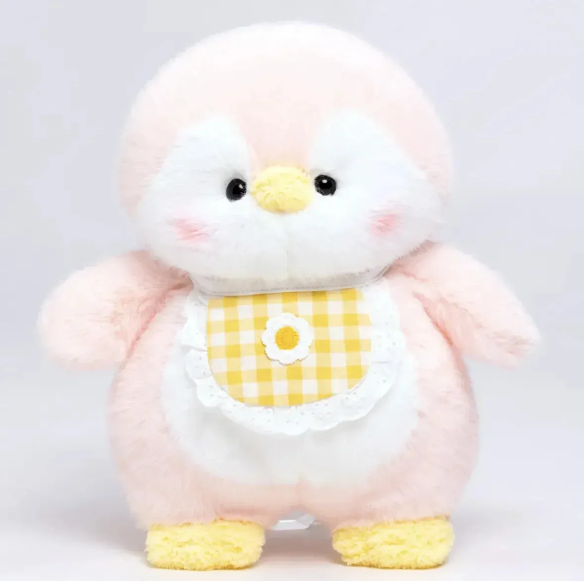 Fluffy Cuddly Happy Penguin Plush