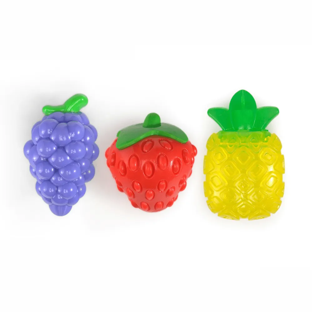 Fofos Jelly Pineapple Squeaky Chew Toy for Dogs