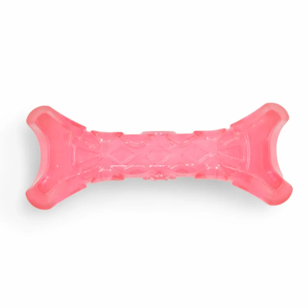 Fofos Milk Bone & Ball Toy for Dogs (Pink)