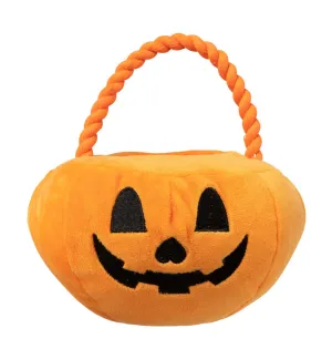 Fuzzyard Trick or Treat Pumpkin Basket Plush Toy For Dogs