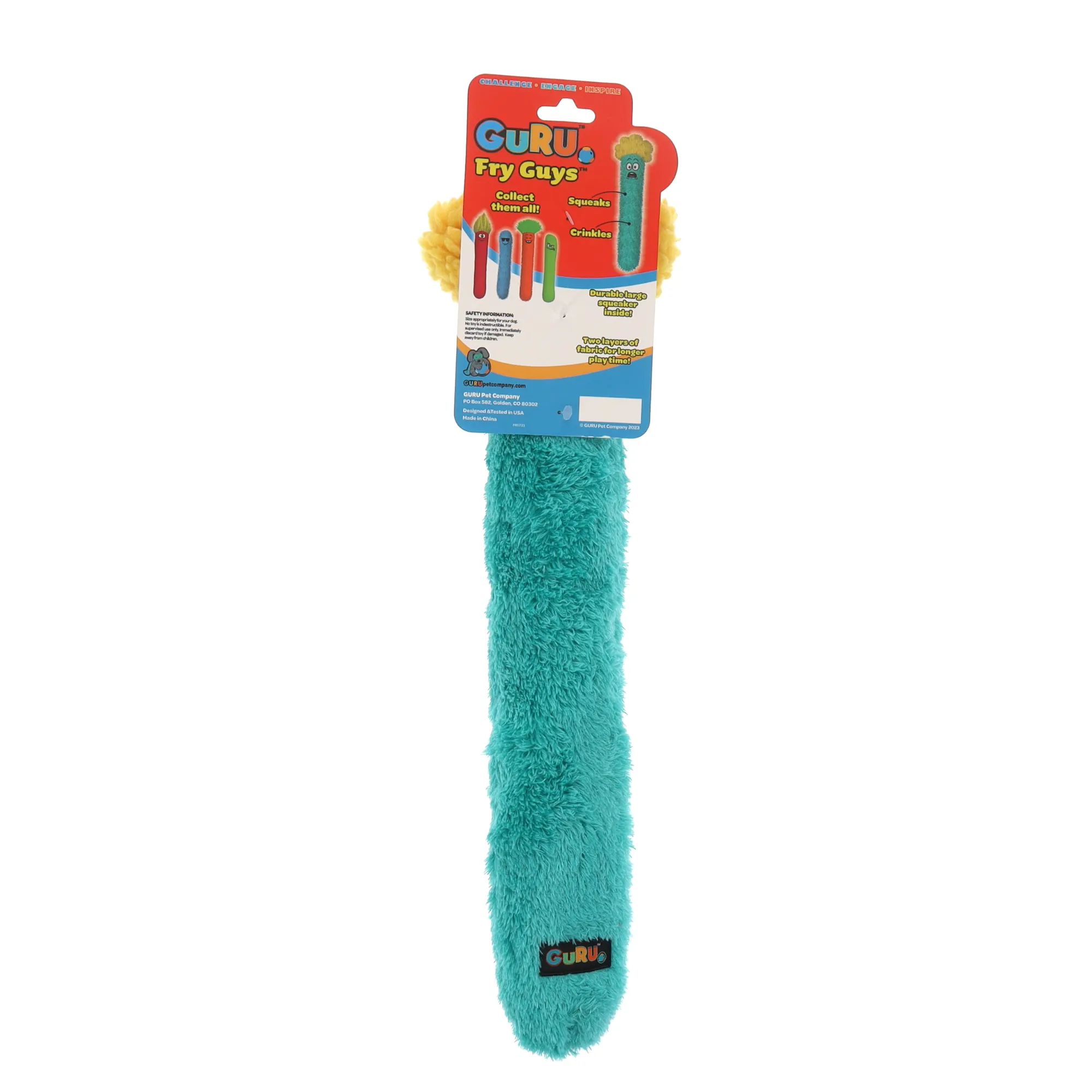 GURU Fry Guys Nancy Dog Toy