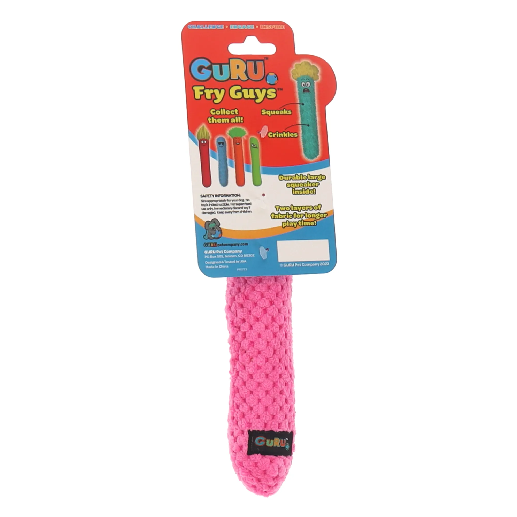 GURU Fry Guys Suzy Dog Toy