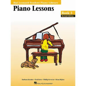 Hal Leonard: Piano Lessons, Book 3 - Piano Method