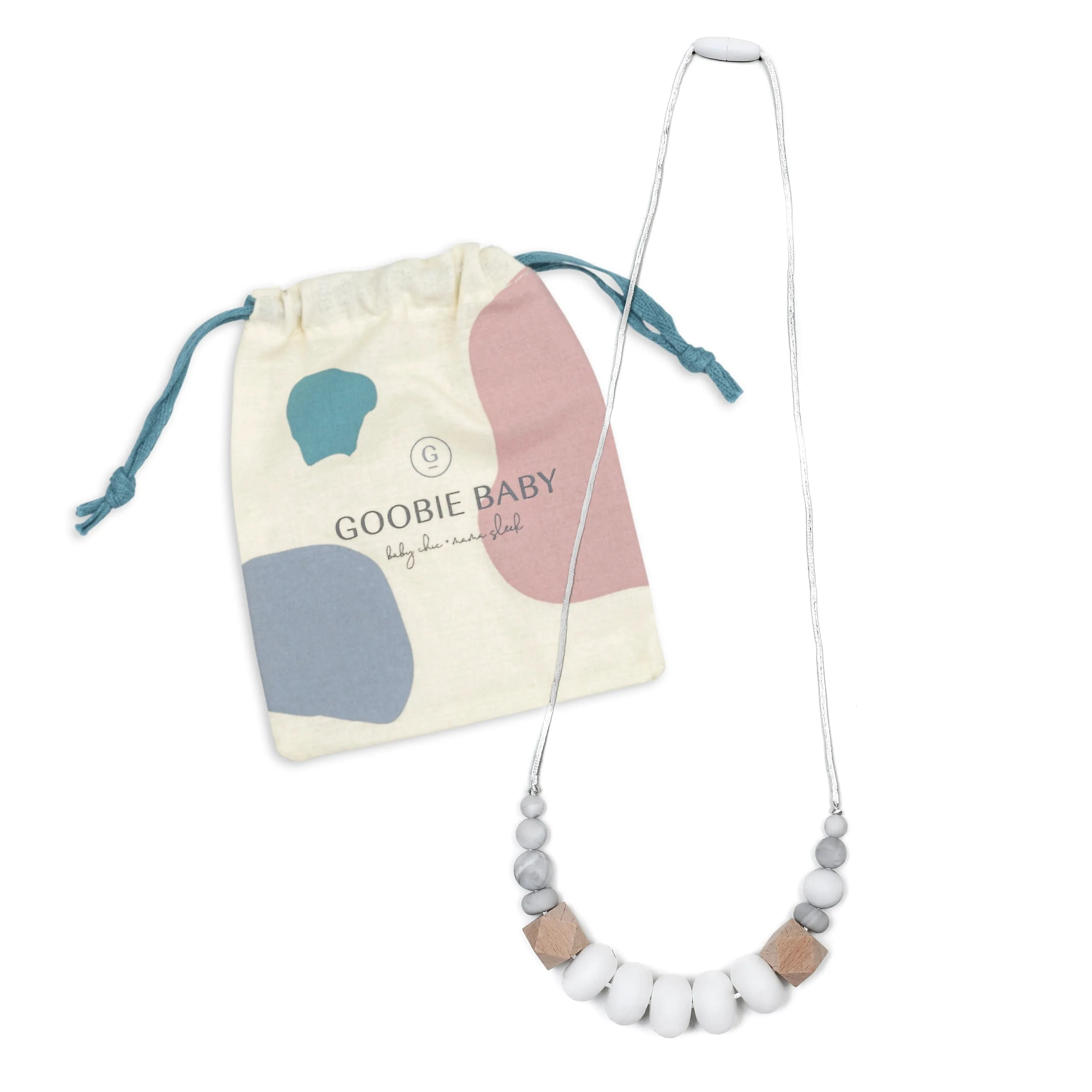 Harper Teething Necklace -4 Colors!