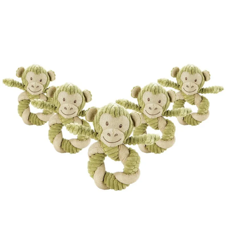 Hemp Monkey Twist Pet Toy