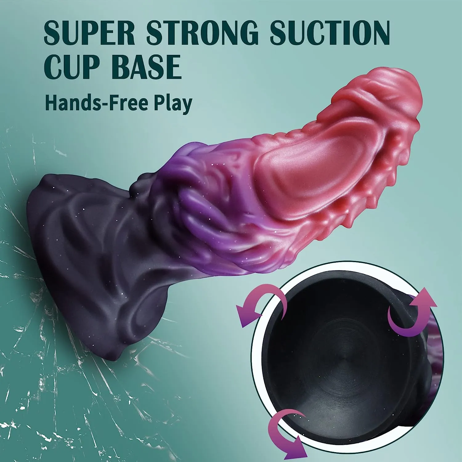 IMP- 6.6"/ 8.3" Fantasy Monster Dildo With Super Strong Suction Cup - Laphwing