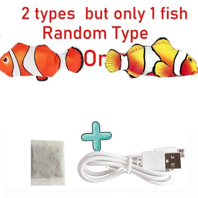 Interactive USB Floppy Fish Toy