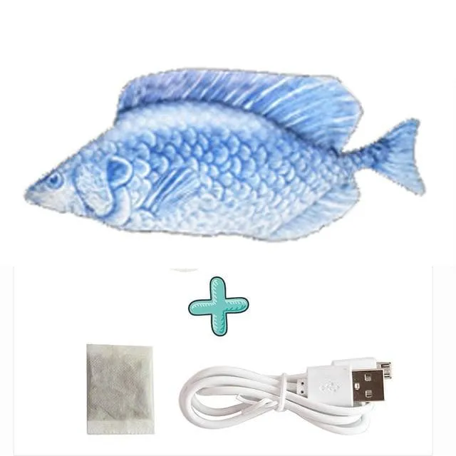 Interactive USB Floppy Fish Toy