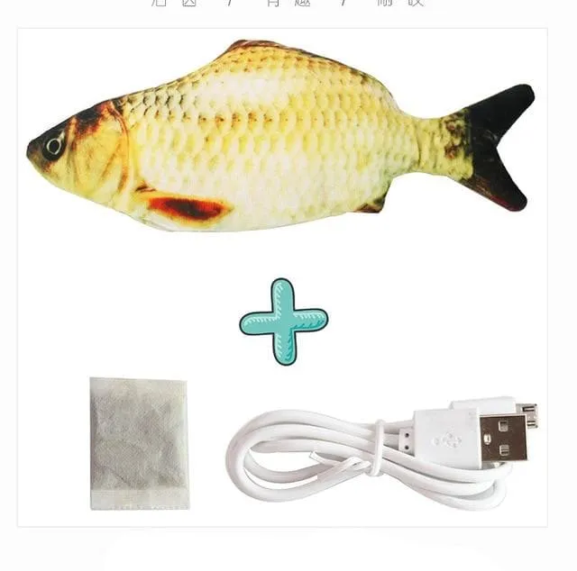 Interactive USB Floppy Fish Toy