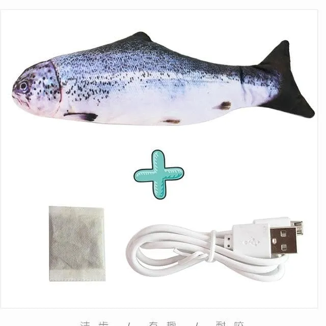 Interactive USB Floppy Fish Toy