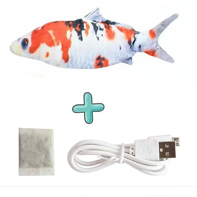 Interactive USB Floppy Fish Toy