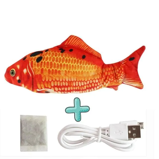 Interactive USB Floppy Fish Toy