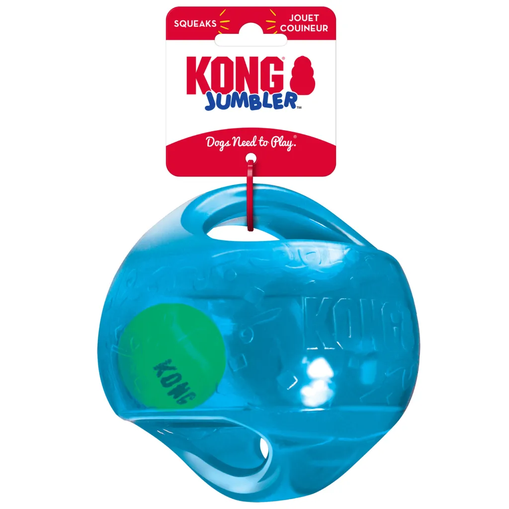 Kong Jumbler Toy Ball For Dogs (color varies)