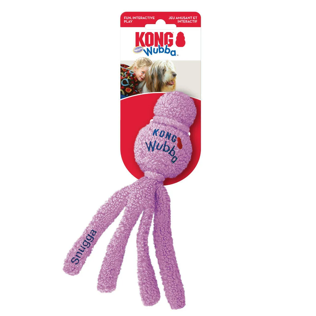 Kong Snugga Wubba Interactive Toy For Dogs - (color varies)