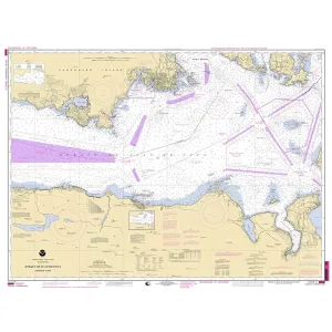 NOAA Training Chart 18465TR: Straight of Juan De Fuca - Eastern Part