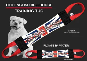 Old English Bulldogge Fire Hose Training Tug