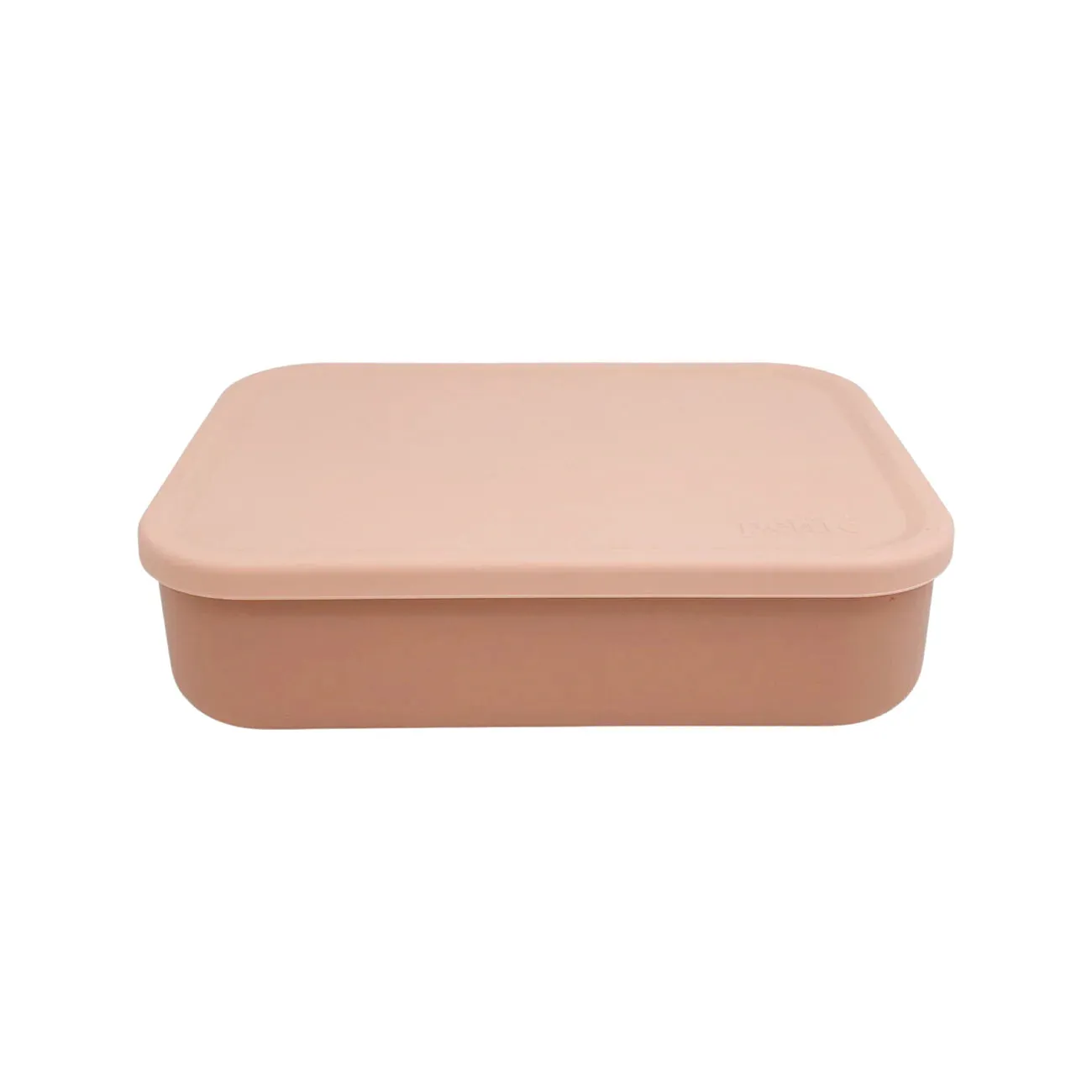 Petite Eats Large Silicone Lunchbox-  Peony/Romee